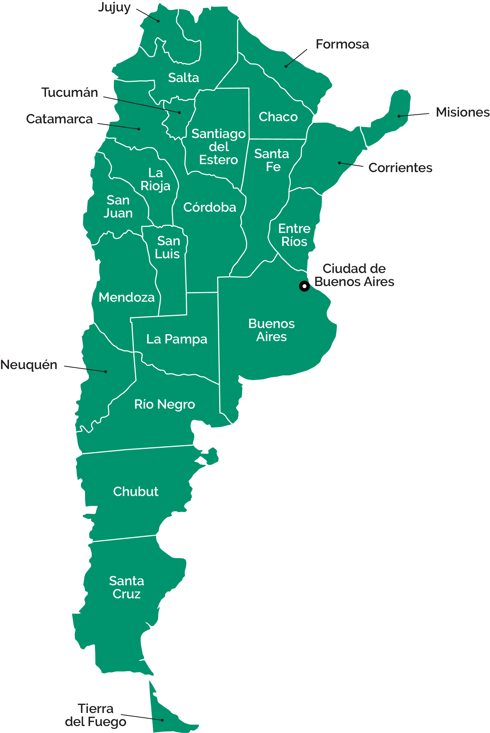 1 Location of the Pampa region within Argentina.